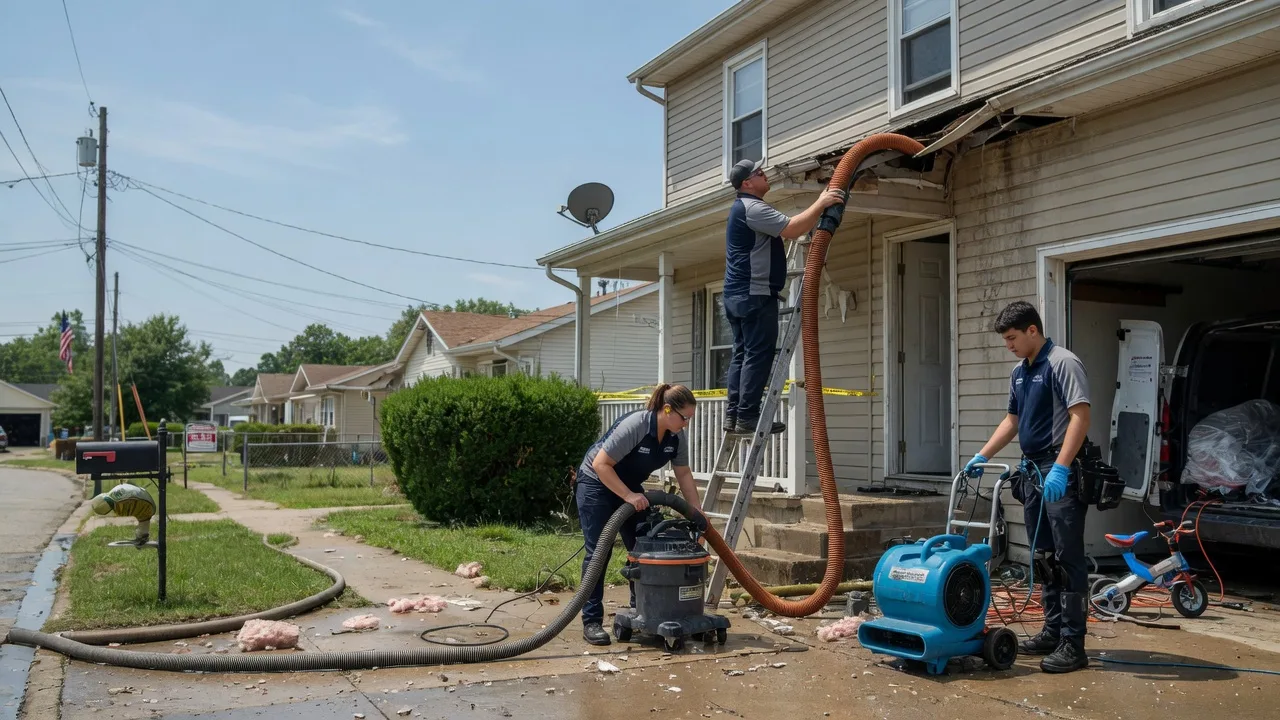 Water Damage Restoration in Heilwood, PA near me